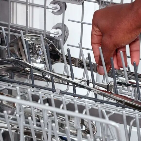 All-Clad Stainless Steel Slotted Spoon - Picture 6 of 9